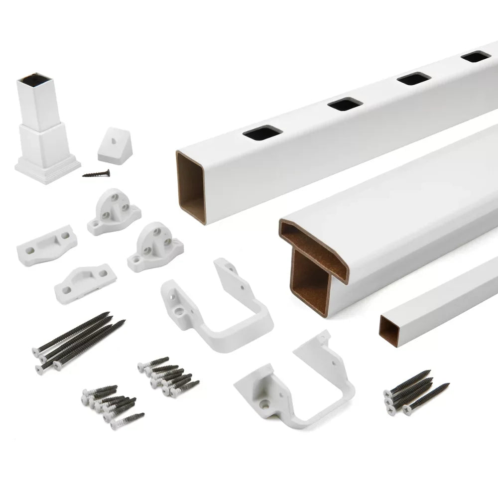 Trex Select® T-Rail & Square Composite Balusters Kit (Stair) - Advantage Lumber
