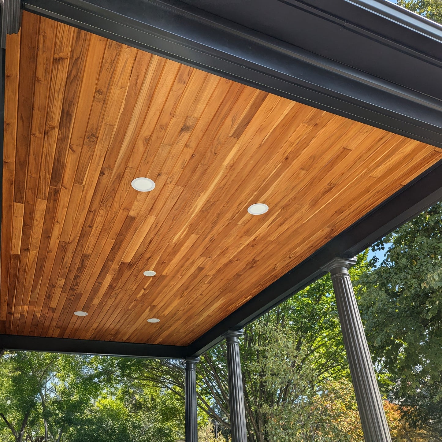 1 x 6 +Plus® Teak Wood 60° V-Joint (Premium Grade)