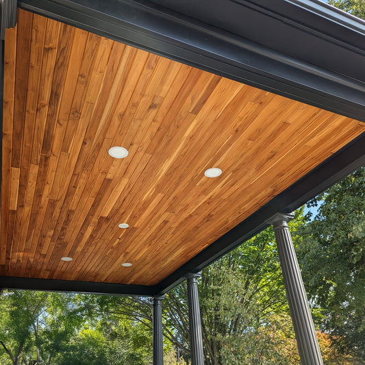 1 x 6 +Plus® Teak Wood 60° V-Joint (Premium Grade)