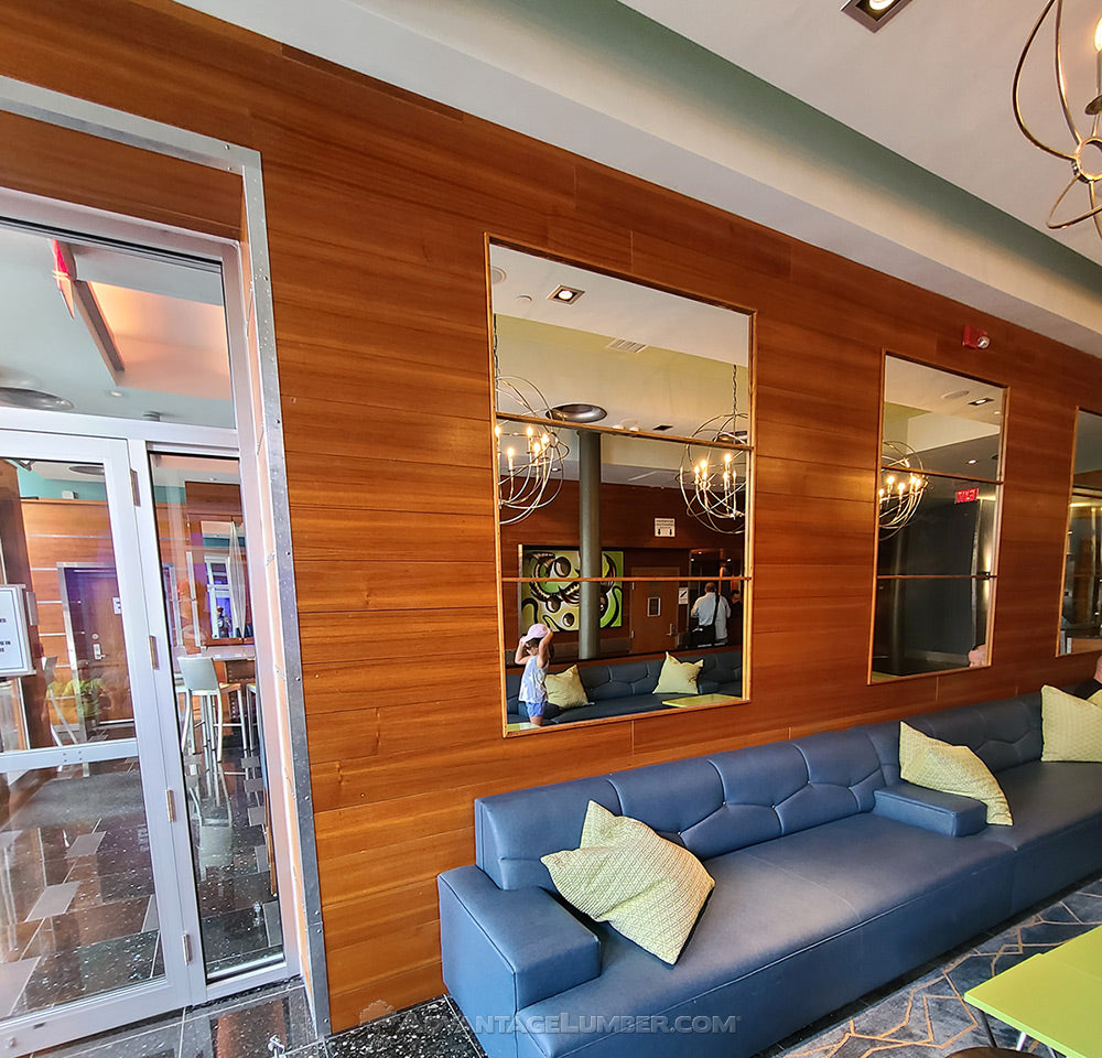 FSC® 1 x 6 Teak - Plantation Wood 60° V-Joint