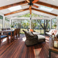 1x4 +Plus Tigerwood Tongue & Groove 6'-18' Deck Surface Kit