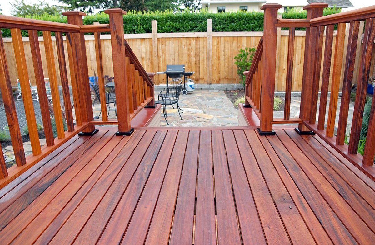 Big Timber Rails Tigerwood Large Rail Kit - Advantage Lumber