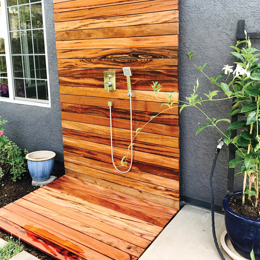 1 x 4 Tigerwood Shiplap Siding