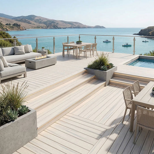 Trex Transcend Lineage® Riser/Fascia Salt Flat