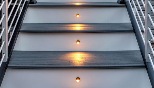 Trex® LED Aluminum Stair Riser Light