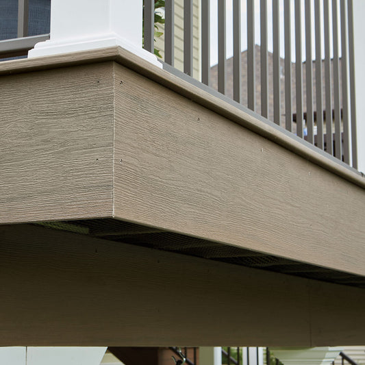 TimberTech® Composite Riser/Fascia, Terrain+ Collection® Weathered Oak