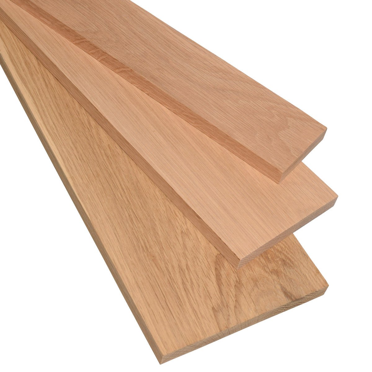2x4 vs 4x4 vs white oak lumber for table base comparison