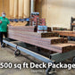 1x4 Garapa 60° V-Joint 6'-18' Surface Kit