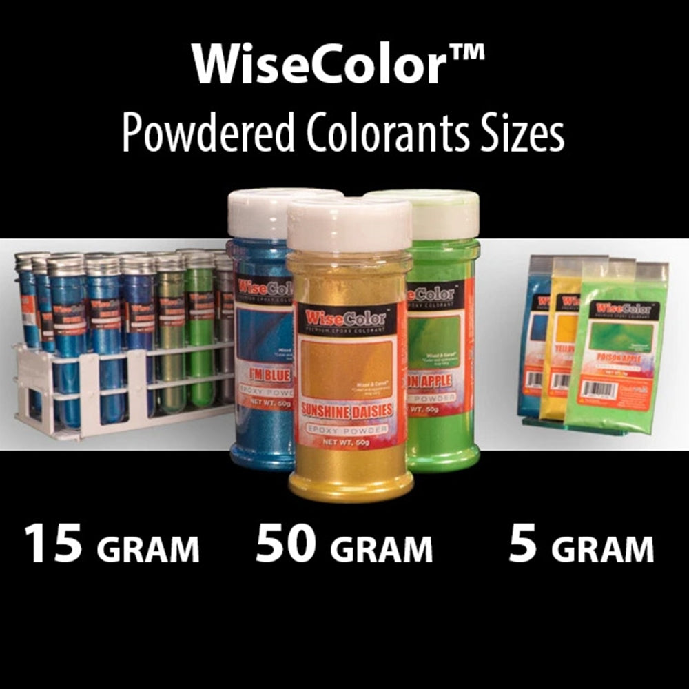 WiseGlow "Radiation Glow" Glow In The Dark Epoxy Colorant Powder