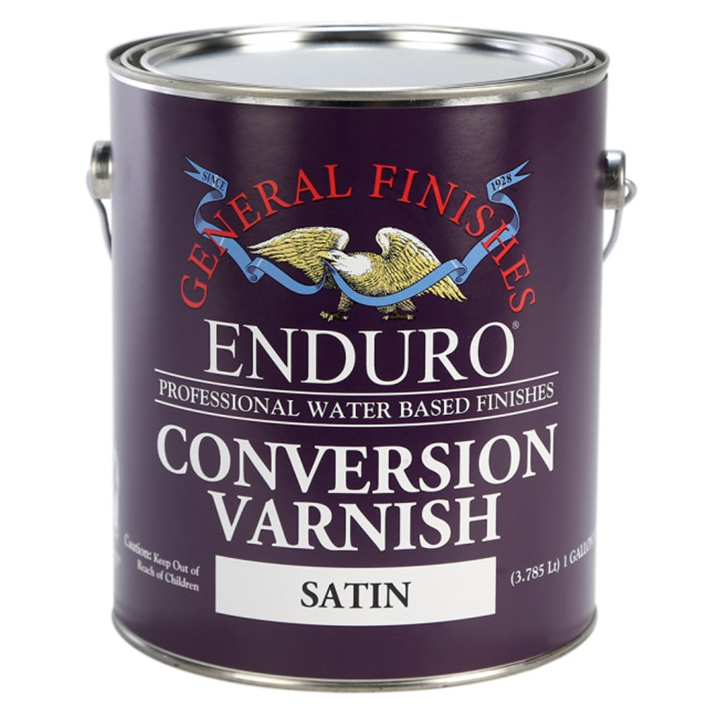 Enduro Conversion Varnish Satin, 1 Gallon