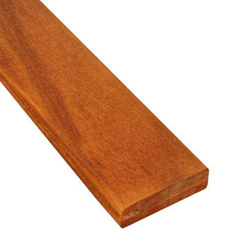 1 x 4 Tigerwood One Sided Pregrooved Decking