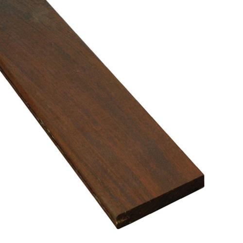 1 x 4 +Plus® Ipe Wood One Sided Pregrooved Decking (21mm x 4)