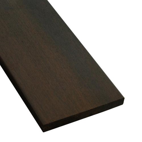 1 x 6 Ipe Wood One Sided Pre-Grooved Decking