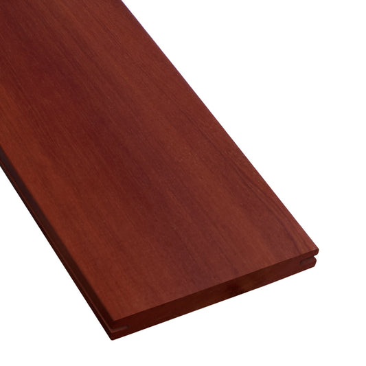 1 x 6 +Plus® Brazilian Redwood (Massaranduba) Wood Pregrooved Decking (21mm x 6)