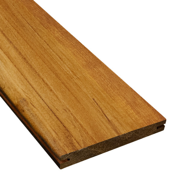 1 x 6 +Plus® Teak Wood Pregrooved Decking (21mm x 6)