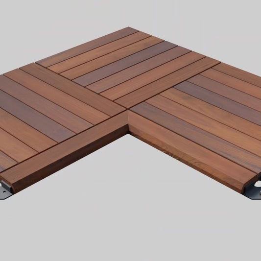 20 x 20 Advantage Deck Tile® Edge Trim - Inside Corner Set