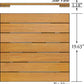 Garapa Advantage Deck Tiles® 20 x 20 - Smooth