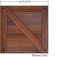 Ipe Deck Tiles 20 x 20 - Anti-slip