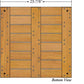 24x24 Garapa Deck Tile Kit