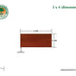 2 x 4 Brazilian Redwood (Massaranduba) Wood