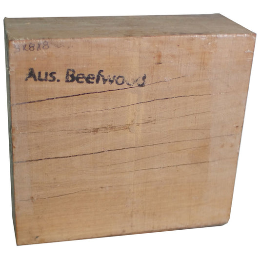 3″ x 8″ x 8″ Australian Beefwood Turning Blank