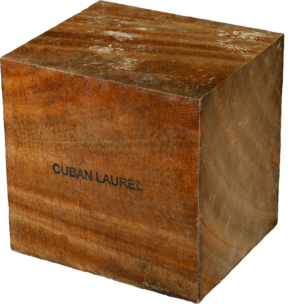 4″ x 5″ x 5″ Cuban Laurel Turning Blank