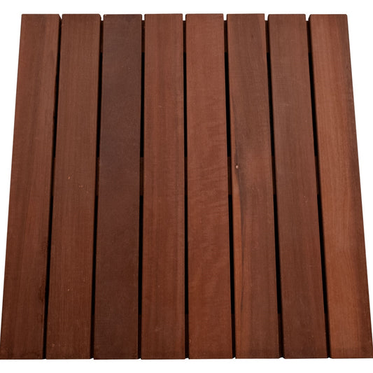 Brazilian Redwood (Massaranduba) Deck Tiles 24 x 24 - Smooth