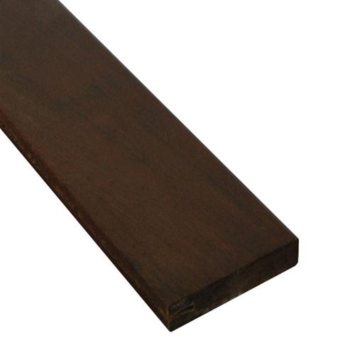 5/4 x 4 Ipe Wood One Sided Pre-Grooved Decking