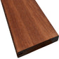 5/4 x 6 Mahogany (Red Balau) Wood One Sided Pregrooved Decking