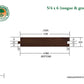 5/4x6 Ipe Tongue & Groove 6'-18' Deck Surface Kit