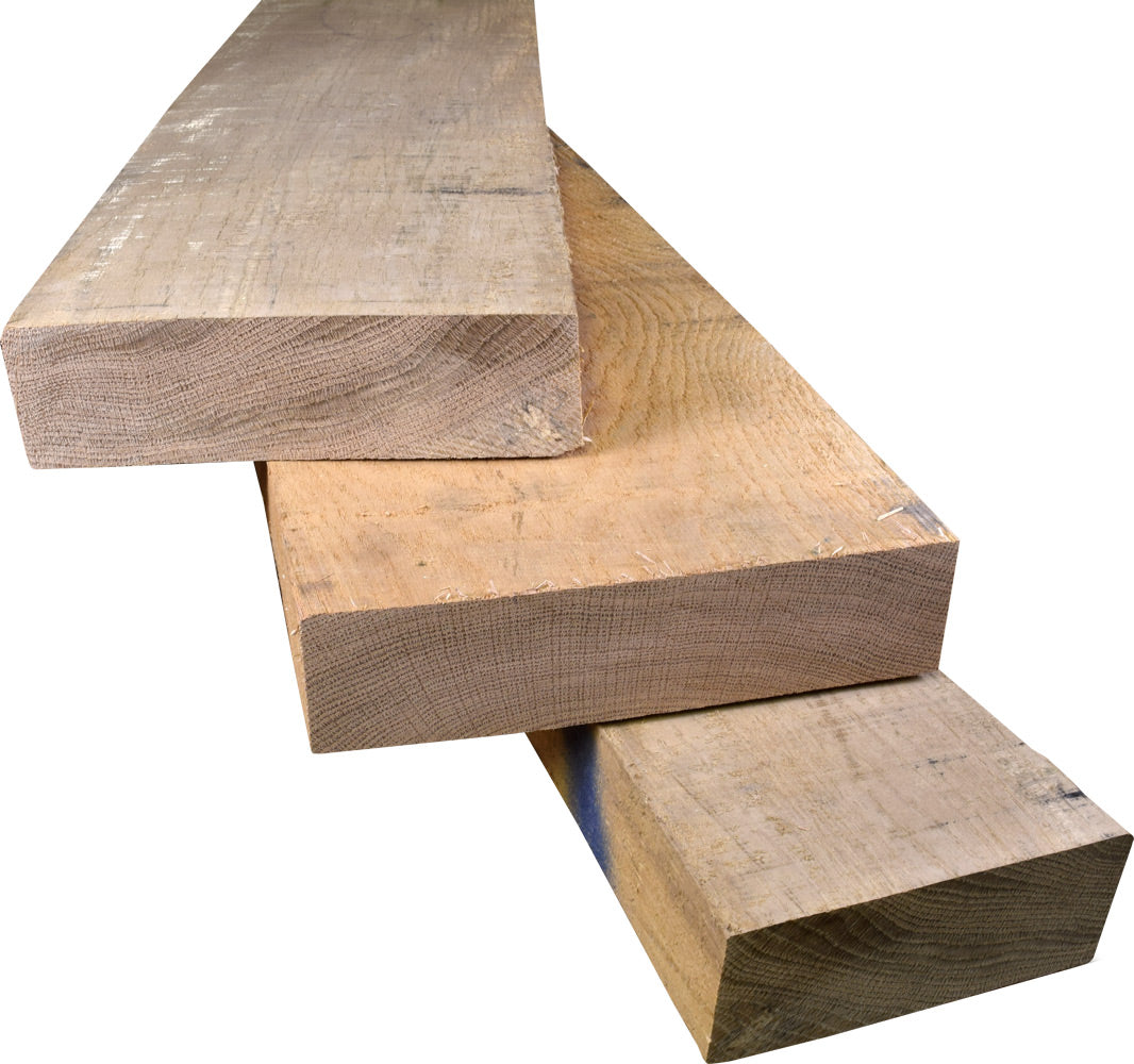8/4 White Oak Lumber, 25–100 Bd Ft Pack