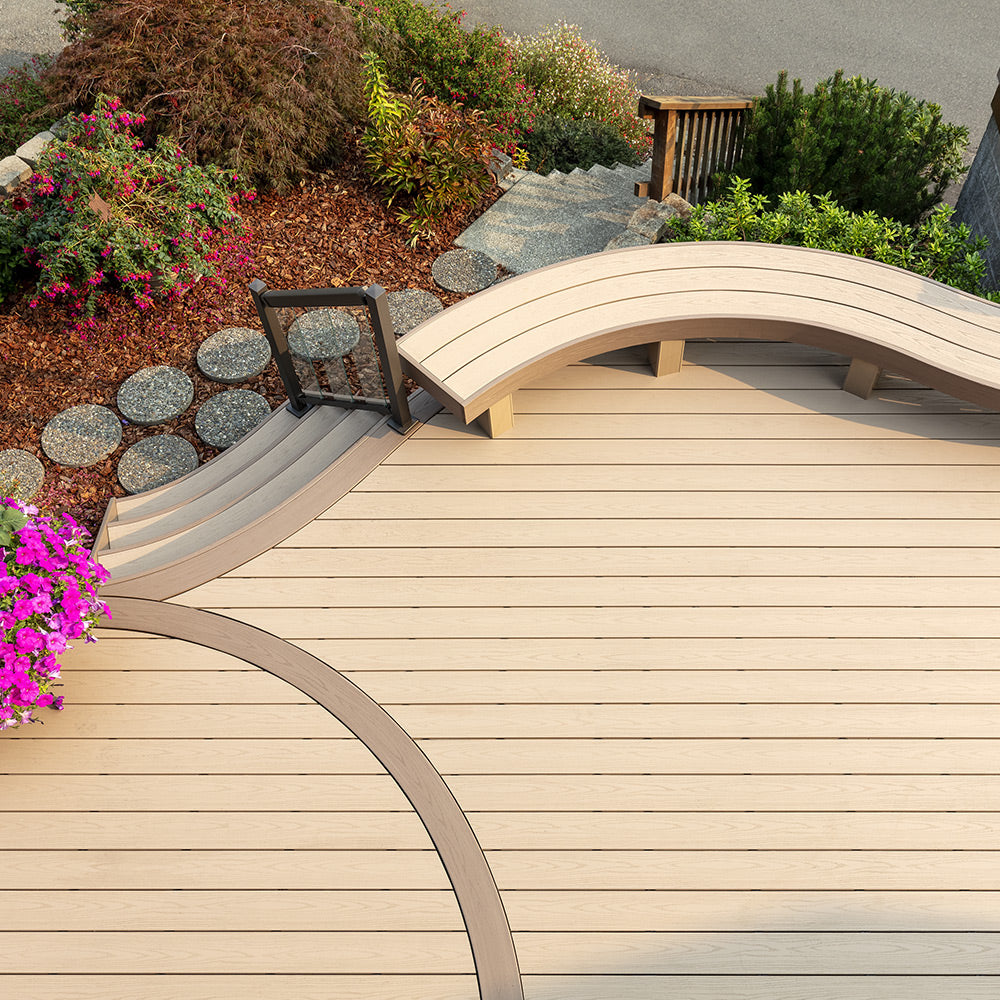 TimberTech® Advanced PVC Decking by AZEK®, Harvest Collection® Brownstone