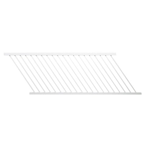 36" TimberTech® Impression Rail Express® Stair Universal 6' Panel - Dark Bronze (36" Stair Universal Panel, Universal Panel Cover, Hardware & Footblock) #AZTIX36UNSP6BR