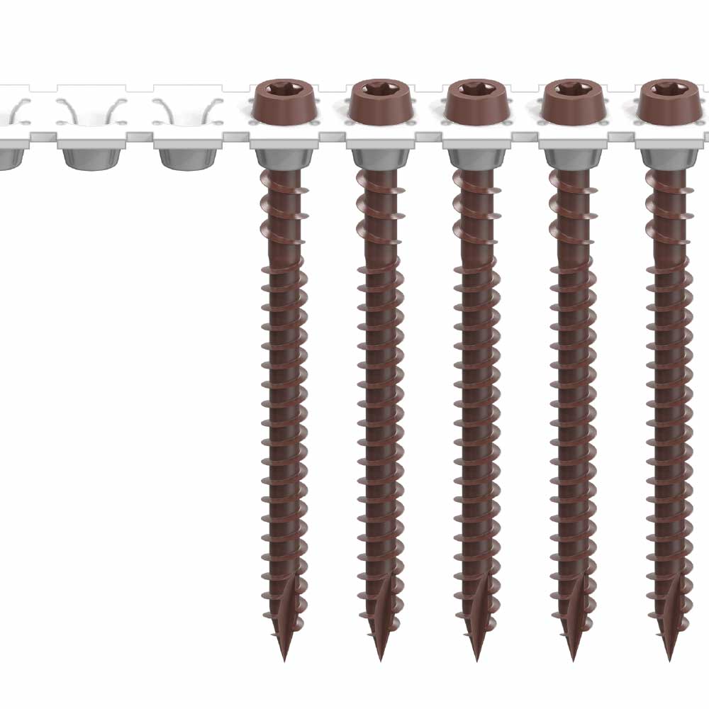 thumbnail image 2 of Camo 3” X #10 Star Drive Composite Deck Screws – Dark Brown – 350 Count 2 of 4
