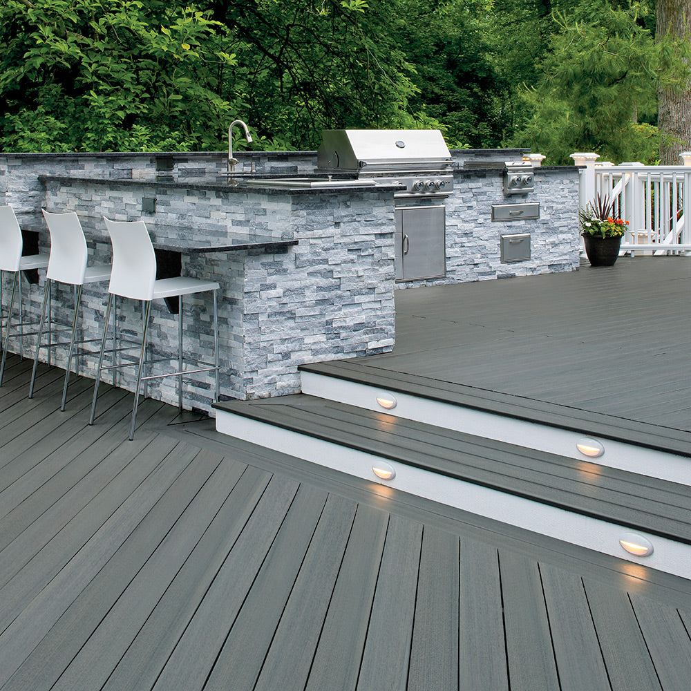 TimberTech® Composite Decking by AZEK®, Prime+ Collection® Sea Salt Gray