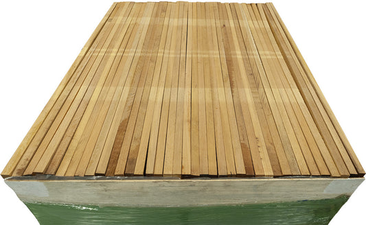 Garapa Kiln Stick - Approx. 3/4" x 1" x 4'