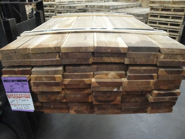 NC01230033 - Teak 1x6+Plus B Grade Blanks