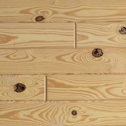 Southern Knotty Pine Ceiling & Wall Prefinished T&G Planks by Synergy Wood®