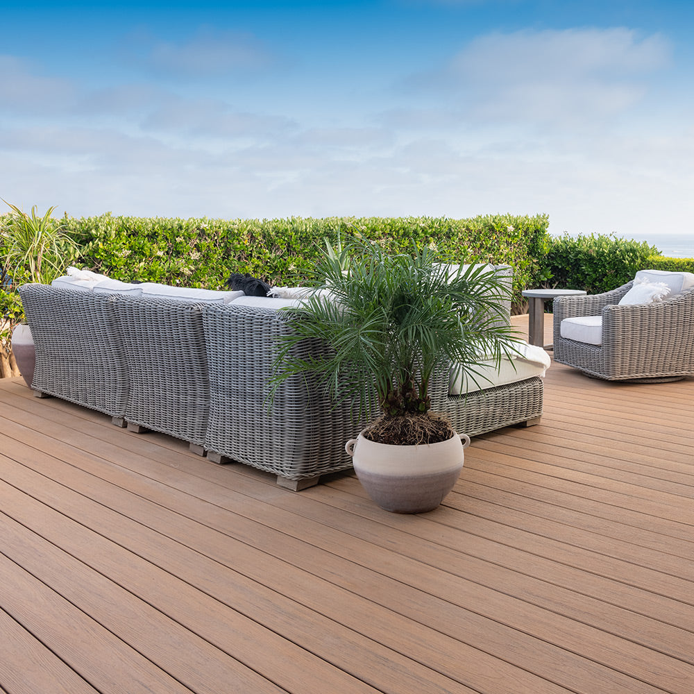 TimberTech® Composite Decking by AZEK®, Reserve Collection® Antique Leather
