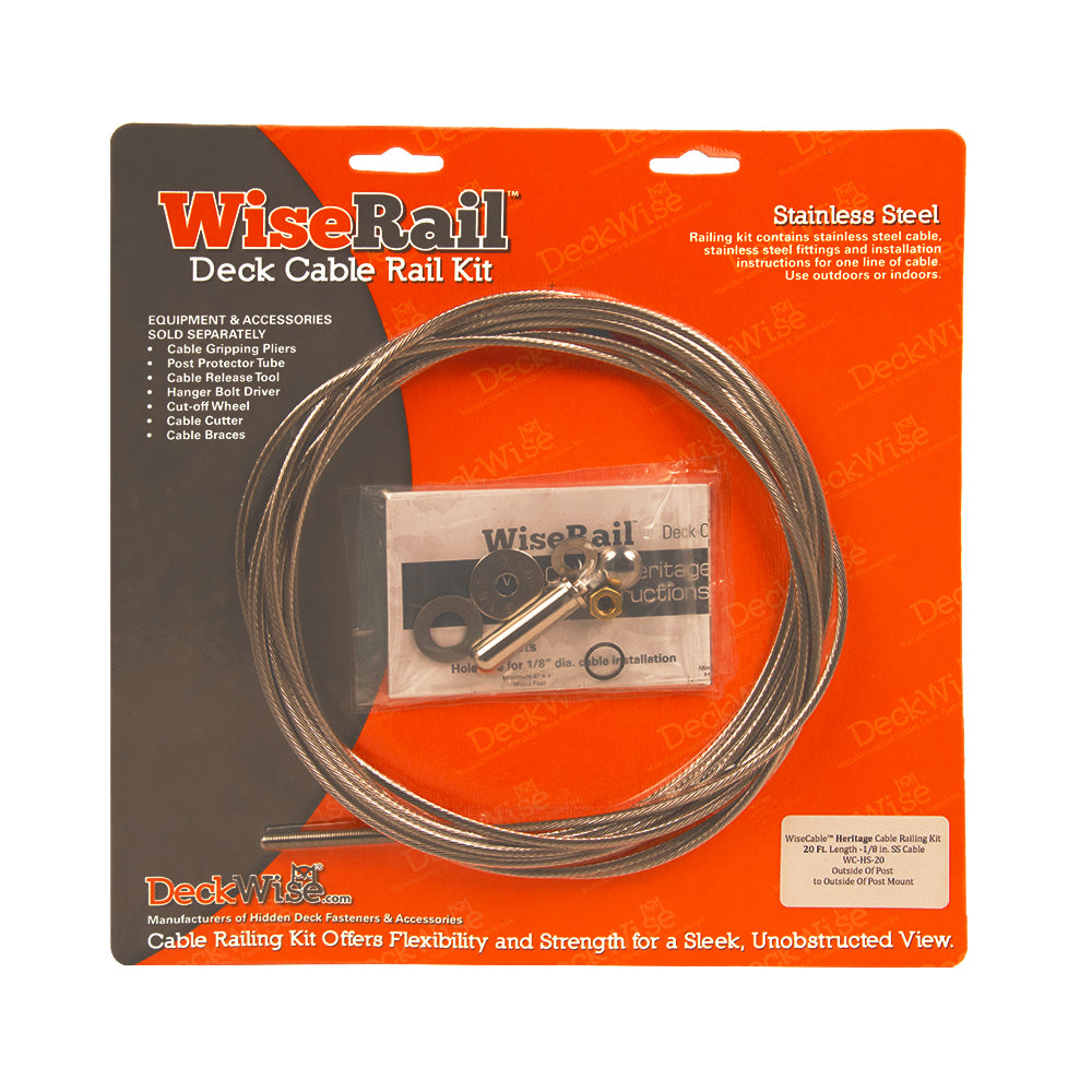 WiseCable™ Heritage Series Cable Railing
