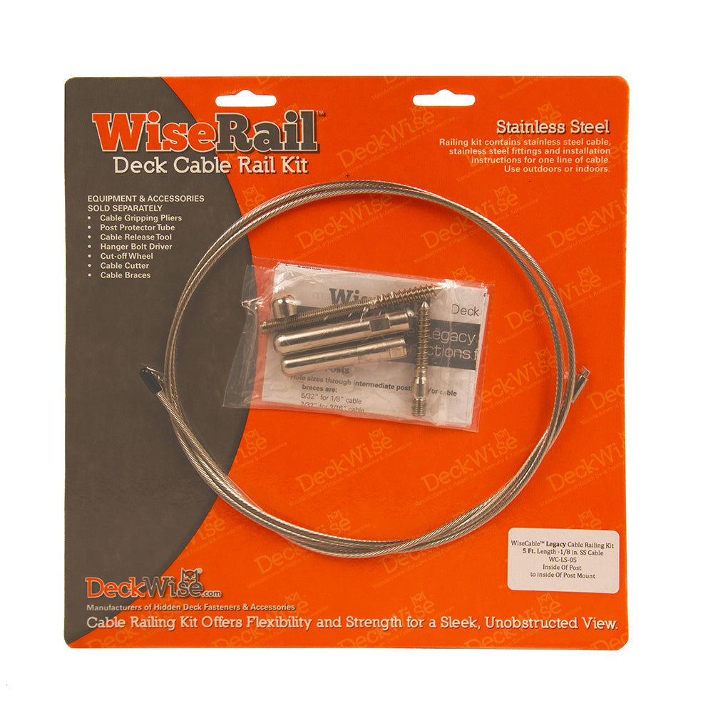 WiseCable™ Legacy Series Cable Railing Kit