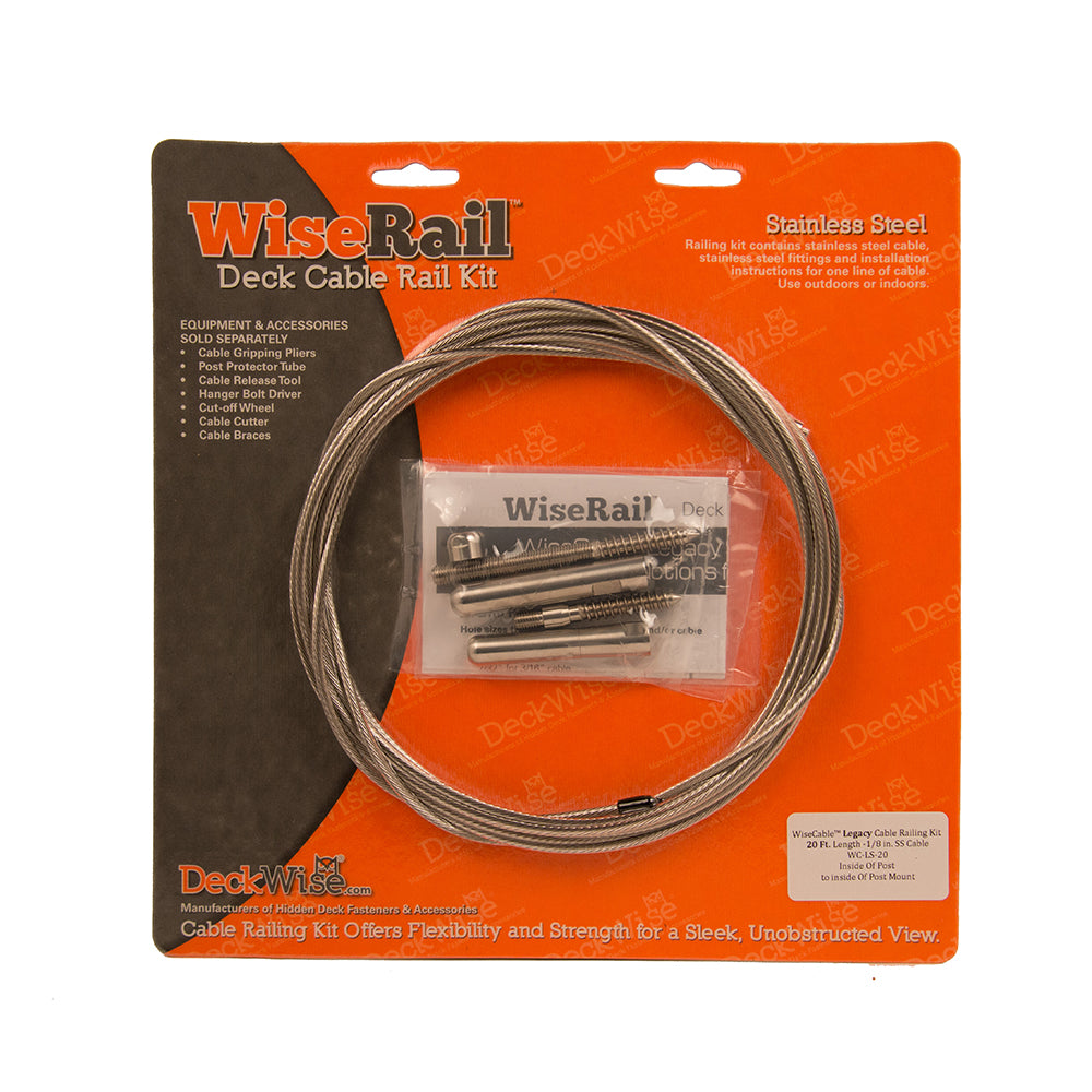 WiseCable™ Legacy Series Cable Railing
