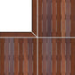 24 x 48 Deck Tile Edge Trim - Inside Corner Right Set