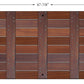 Cumaru Deck Tiles 24 x 48 - Smooth