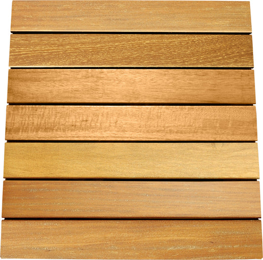 Garapa Deck Tiles 20 x 20 - Smooth