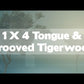 1 x 4 Tigerwood T&G Decking