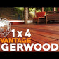 1 x 4 Tigerwood Decking