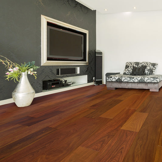 Ipe (Brazilian Walnut) Engineered Flooring 5″ Prefinished Satin