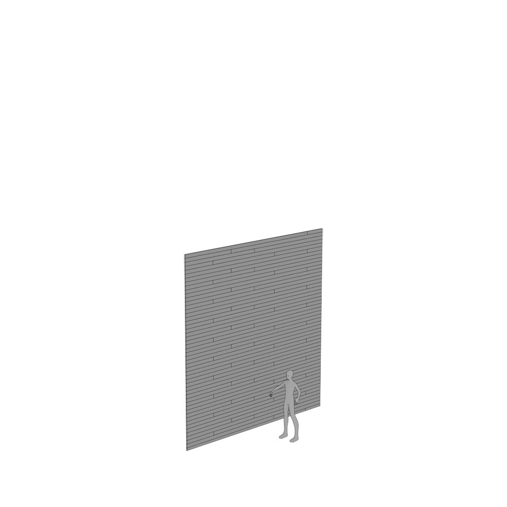 1x6 Teak Shiplap 5'-8' Siding Surface Kit