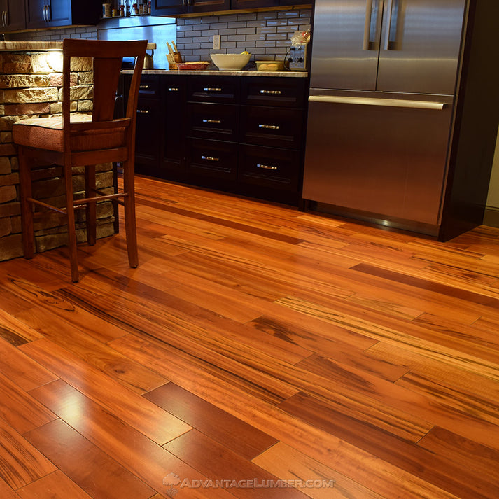 Tigerwood (Goncalo Alves, Muiracatiara, Brazilian Koa) Solid Flooring ...